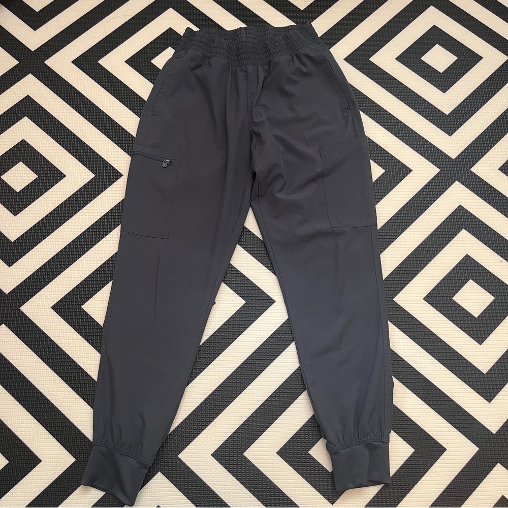 MedCouture Energie Pewter Scrub Jogger Bottoms sz S